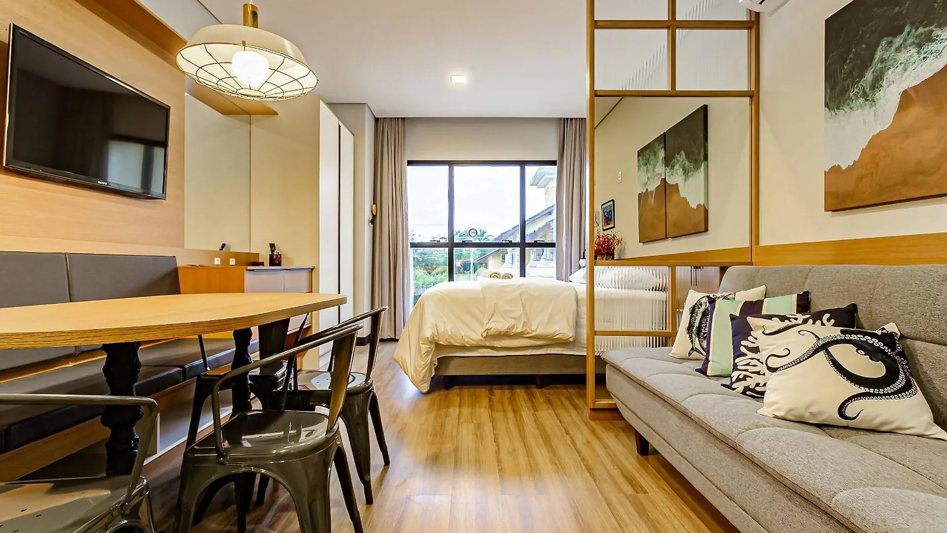 Apartamento Studio Novo E Aconchegante Cond Com Piscina Sti108 Florianópolis Brasil