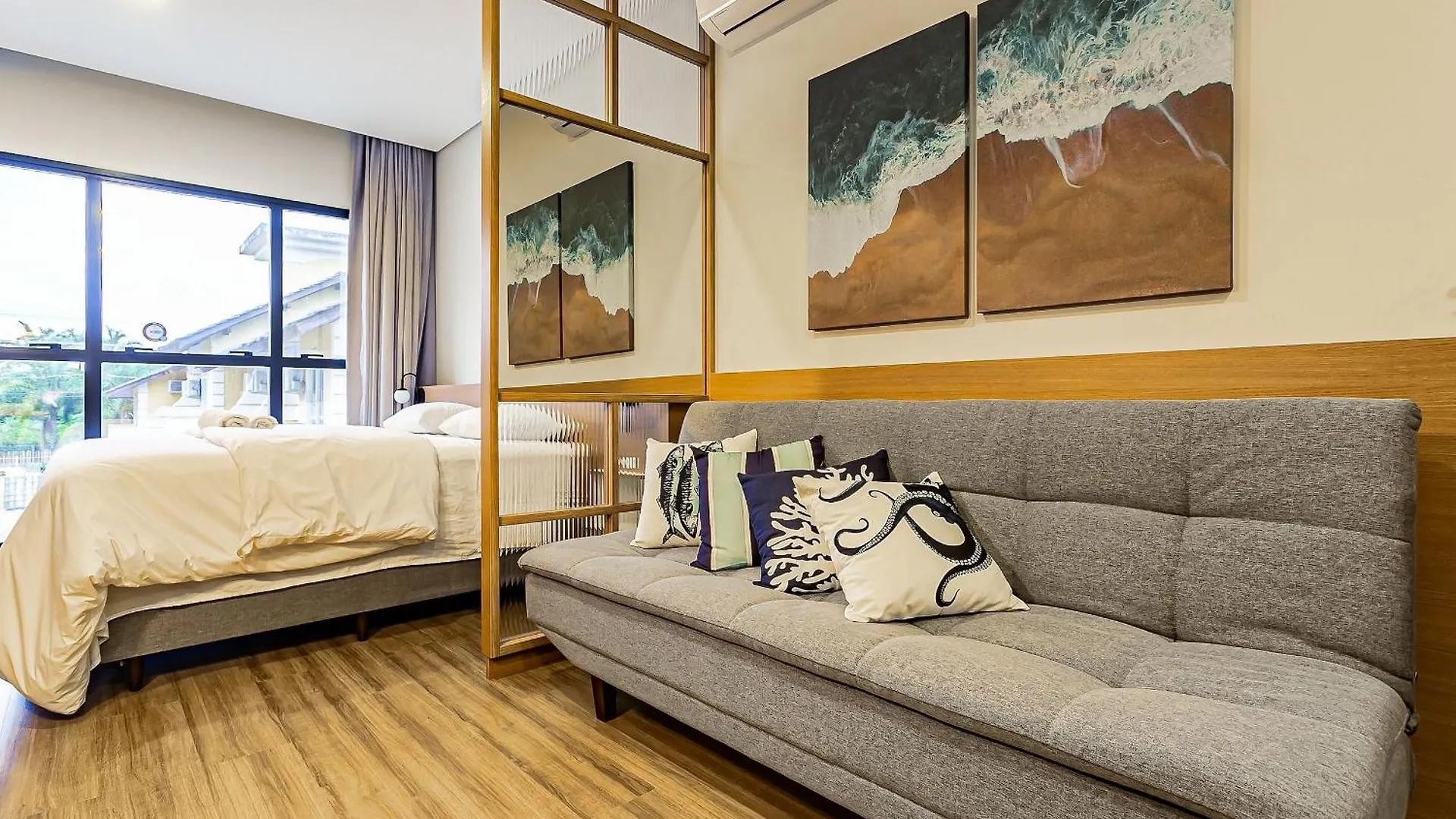 Apartamento Studio Novo E Aconchegante Cond Com Piscina Sti108 Florianópolis Brasil